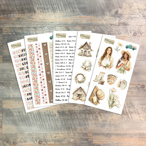 Extra Coordinating Sticker Pack for Give Praise To The Lord