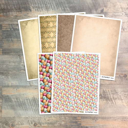 Digital Paper Collection for "Give Praise to the Lord" Devotional Kit