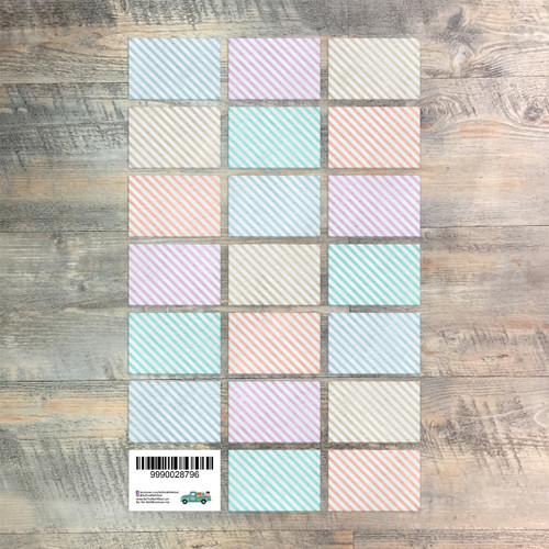 Set 1 Mini Flash Cards forThe Way Back Home - 20 2x3 Flash Cards  to Match Kit