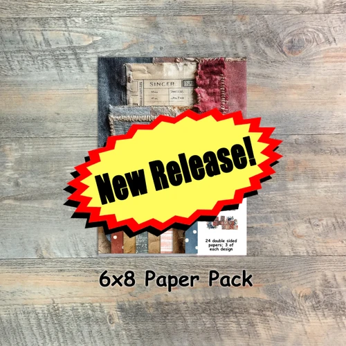 The Seven Deadly Sins - Paper Collection - 24 Double Sided 6x8 Papers - Coordinates with Kit