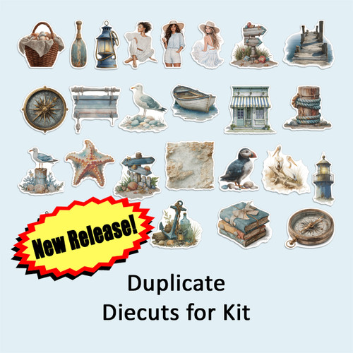 Duplicate Die Cut Set for As He Said