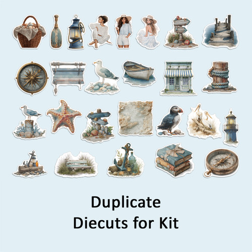 Duplicate Die Cut Set for As He Said