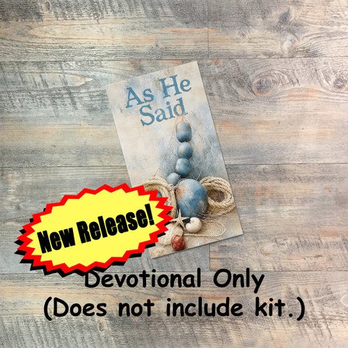 Devo Only: As He Said - Devotional Booklet Only - from May 2026