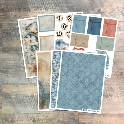 Digital Paper Collection for "As He Said" Devotional Kit