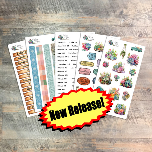 Extra Coordinating Sticker Pack for Knowing Jesus