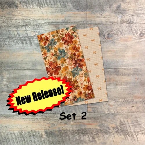 Journal Set 2 - Enough For Today - Blank Journal Set - Pair of Custom Travelers Notebook Inserts - 2 Notebook Inserts - Inserts for Dori