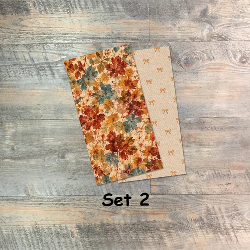 Journal Set 2 - Enough For Today - Blank Journal Set - Pair of Custom Travelers Notebook Inserts - 2 Notebook Inserts - Inserts for Dori