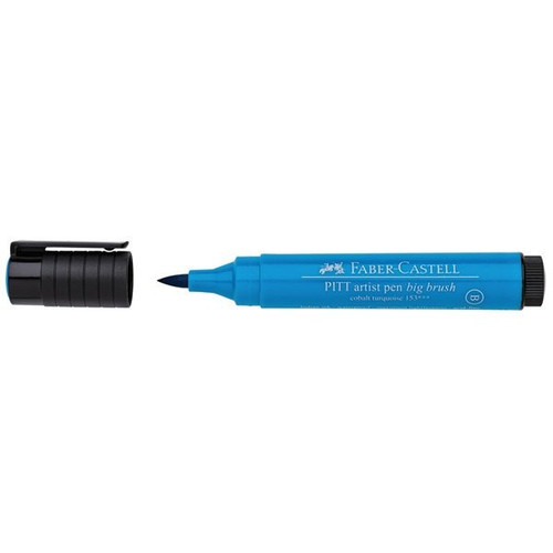 PITT Big Brush Pen - 153 Cobalt Turquoise - Great for Bible Journaling - Artist Pen