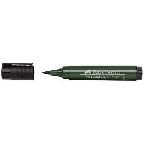 PITT Big Brush Pen - 278 Chrome Oxide Green - Great for Bible Journaling - Artist Pen