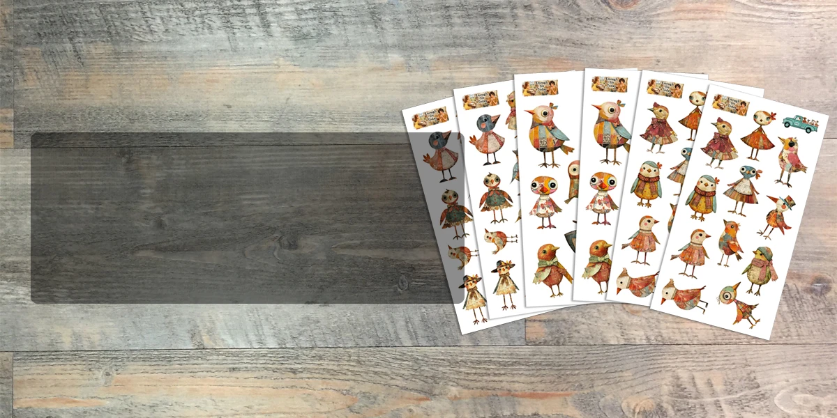 Autumn Collage Birds
