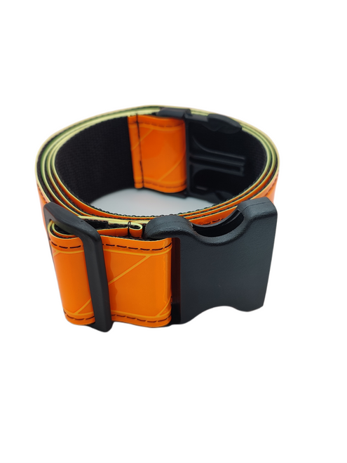Fluorescent Orange Heavy Duty Side Release Belt