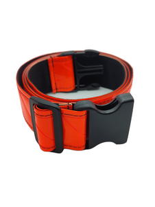 Fluorescent Red-Orange Heavy Duty Side Release Belt