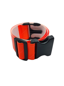 Fluorescent Red-Orange Standard Duty Side Release Belt