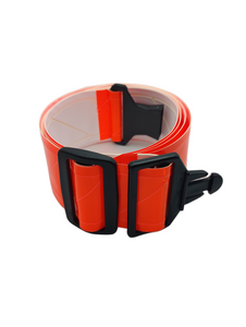 Fluorescent Red-Orange Standard Duty Center Release Belt