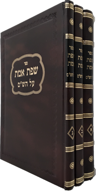 שפת אמת על הש"ס - ג' כרכים - בינוני 2953
