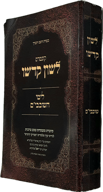 #2230 לשון קדשו - שובבים - כריכה רכה
