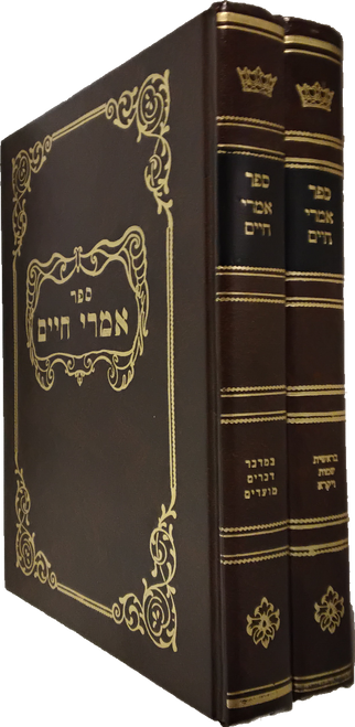 אמרי חיים - על התורה ומועדים - מישקאלץ - ב"כ #40