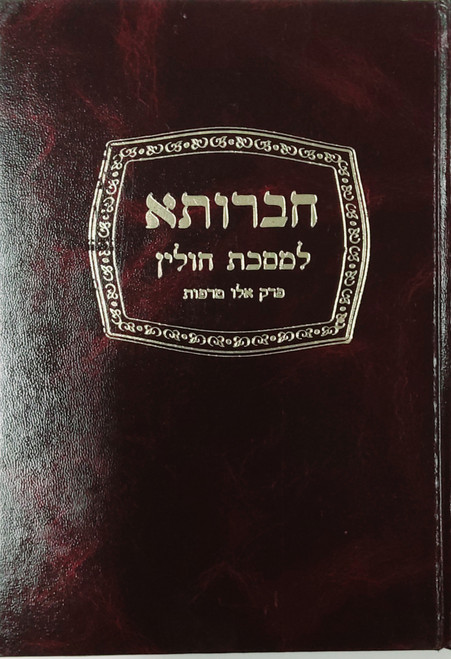 חברותא למסכת חולין - חלק ב - פרק אלו טרפות