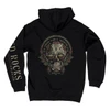 back of hoodie