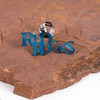 Red Rocks Stainless Ornament