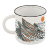 Red Rocks Contour Lines Mug