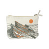 Red Rocks Contour Lines Pouch