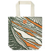 Red Rocks Contour Lines Tote Bag