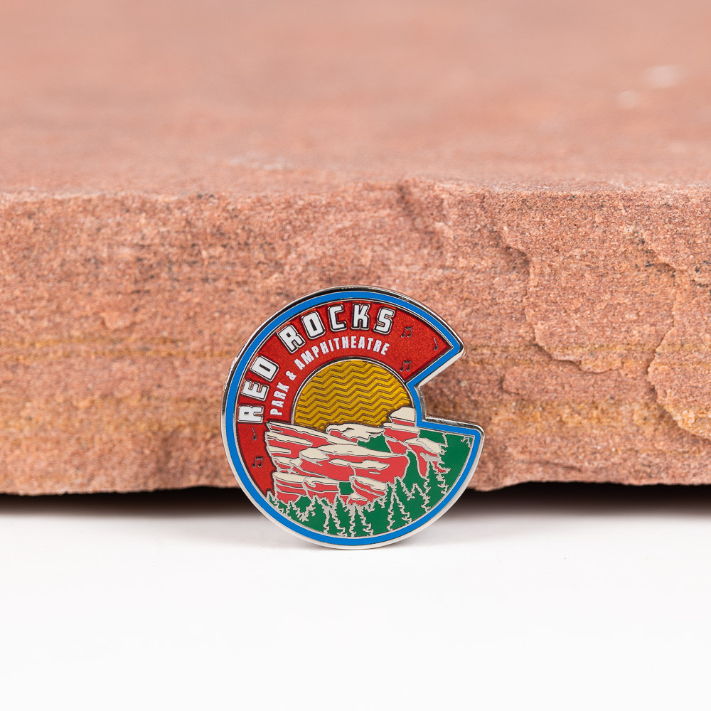Red Rocks Colorado Live Pin