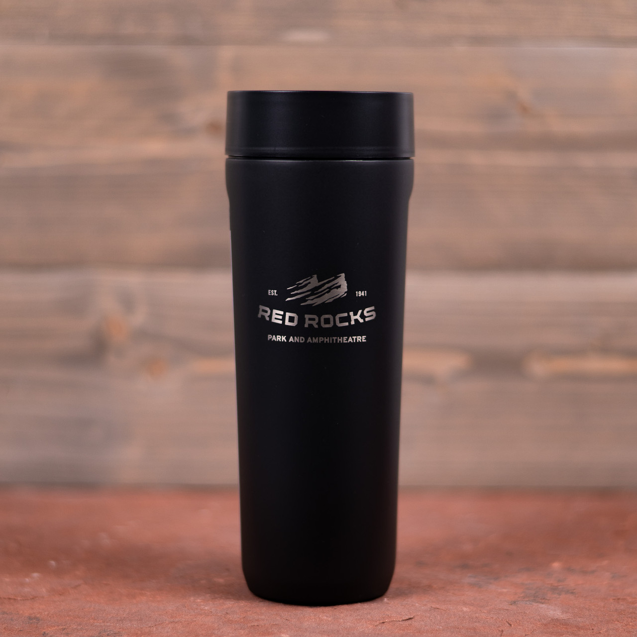 Red Rocks Black Corkcicle Commuter Cup