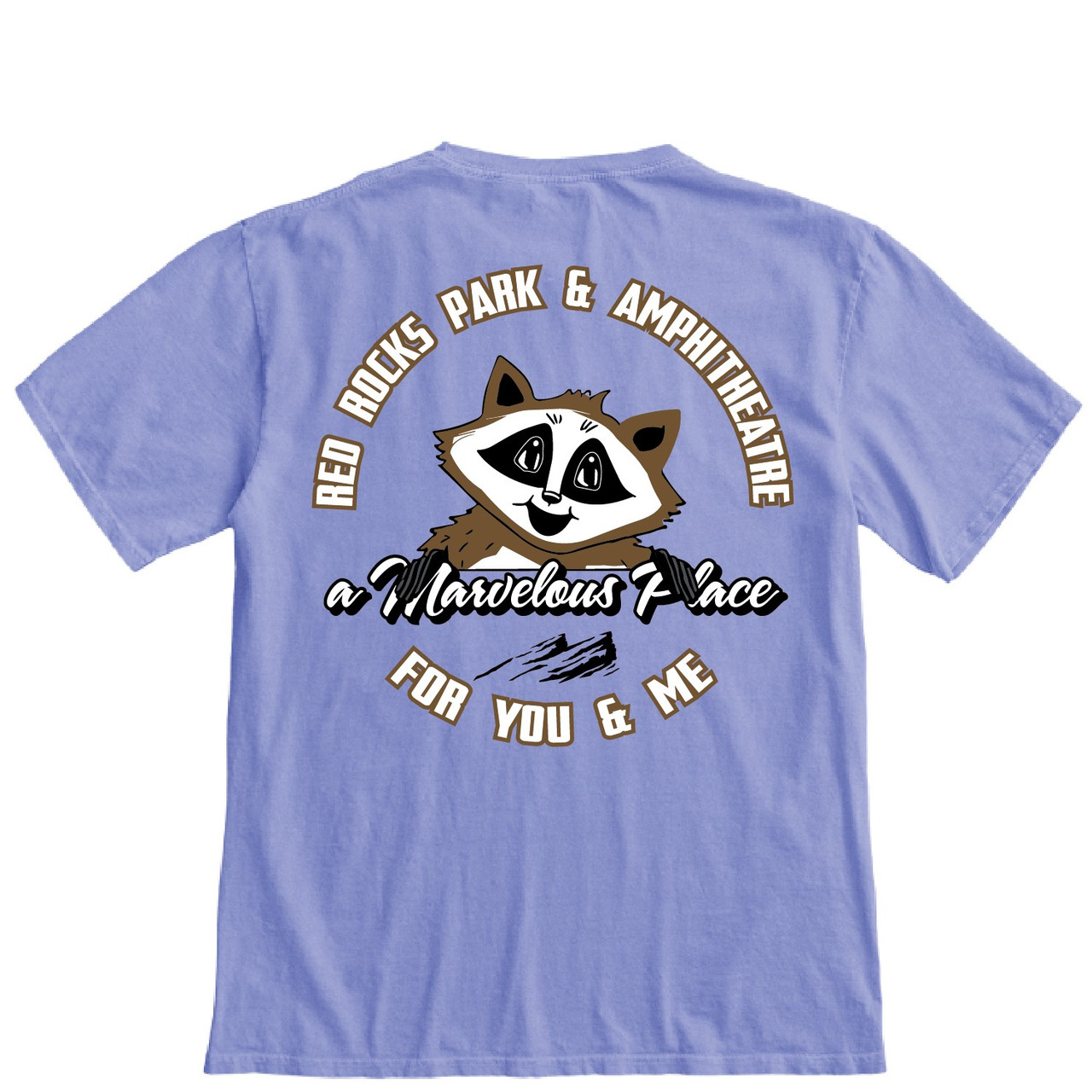 Red Rocks Raccoon Red Rocks Raccoon Marvelous T-Shirt