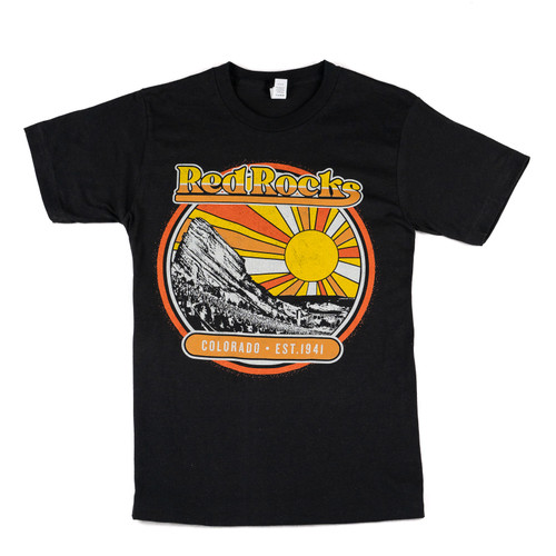 RED ROCKS UNIVERSITY Tシャツ　M Red Rocks Community College Apparel, T-Shirts, Hats and Fan