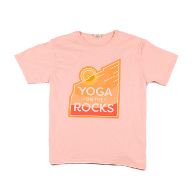 Red Rocks Yoga on the Rocks Rose Quartz T-Shirt