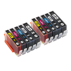 2 Go Inks Compatible Sets of 5 HP 364 XL Printer Ink Cartridges Compatible / non-OEM for HP Photosmart Printers (10 Inks)