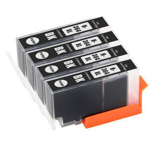 4 Go Inks Compatible Black HP 364 XL (HP364Bk) Printer Ink Cartridges Compatible / non-OEM for HP Photosmart Printers
