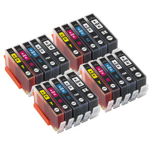 4 Go Inks Compatible Sets of 5 HP 364 XL Printer Ink Cartridges Compatible / non-OEM for HP Photosmart Printers (20 Inks)