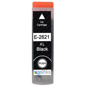 1 Go Inks Black Ink Cartridge to replace Epson T2621 (26XL Series) Compatible / non-OEM for Epson Expression Premium Printers