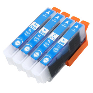 2 Go Inks Light Cyan Ink Cartridges to replace Epson T2435 (24XL Series) Compatible / non-OEM for Epson Expression Photo Printers 2 Go Inks Light Cyan Ink Cartridges to replace Epson T2435 (24XL Series) Compatible / non-OEM for Epson Expression Photo Printers