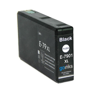 1 Go Inks Black Ink Cartridge to replace Epson T7901 (79XL Series) Compatible / non-OEM for Epson WorkForce Pro Printers