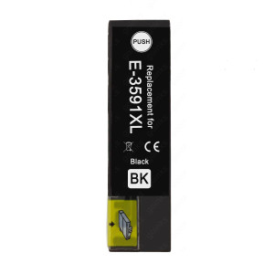 1 Go Inks Black Ink Cartridge to replace Epson T3591 (35XL Series) Compatible / non-OEM for Epson Expression Home Printers