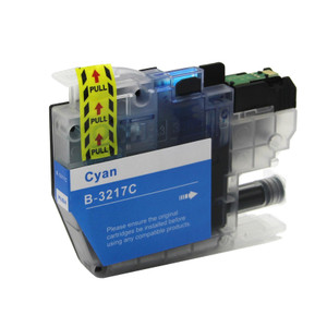 1 Go Inks Cyan Ink Cartridge to replace Brother LC3217C Compatible / non-OEM for Brother MFC Printers