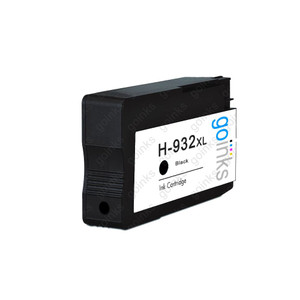 1 Go Inks Black Compatible Printer Ink Cartridge to replace HP 932Bk (XL Capacity) Compatible / non-OEM for HP Officejet Printers