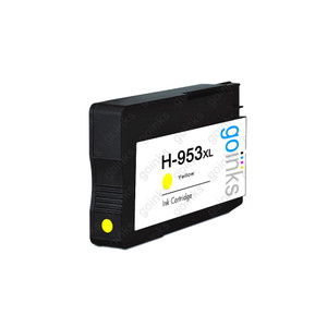 1 Go Inks Yellow Compatible Printer Ink Cartridge to replace HP 953Y (XL Capacity) Compatible / non-OEM for HP Photosmart Printers