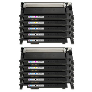2 Go Inks Set of 4 + Extra Black Laser Toner Cartridges to replace HP W2070A, W2071A, W2072A, W2073A (117a) Compatible / non-OEM for HP Colour Laser Printers