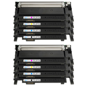 2 Go Inks Set of 4 Laser Toner Cartridges to replace HP W2070A, W2071A, W2072A, W2073A (117a) Compatible / non-OEM for HP Colour Laser Printers