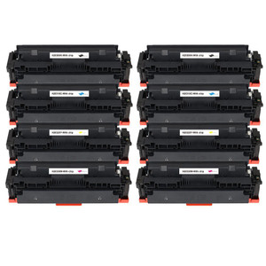 Go Inks 2 Go Inks Set of 4 XL Laser Toner Cartridges to replace HP W2030X, W2031X, W2032X, W2033X (415X) Compatible / non-OEM for HP Laserjet Pro & Enterprise Printers 