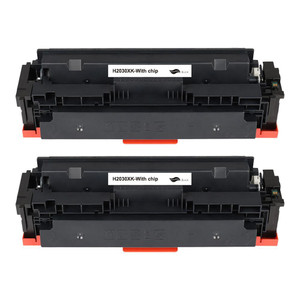 Go Inks 2 Go Inks Black XL Laser Toner Cartridges to replace HP W2030X (415X) Compatible / non-OEM for HP Laserjet Pro & Enterprise Printers 