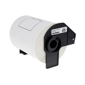 1 Go Inks Compatible Roll of White Labels to replace Brother DK-11241 (Labels: 200, Size: 102 x 152 mm)
