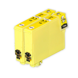 2 Go Inks Yellow Ink Cartridges to replace Epson 604XLY Compatible / non-OEM for Epson Expression Home & WorkForce Printers