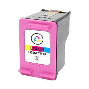 Remanufactured 305XL Tri-Colour Ink Cartridge (3YM63AE) replacement for HP Printers - 200 Pages
