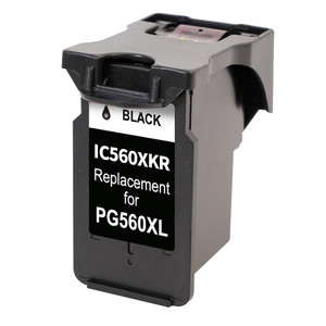 Remanufactured PG-560XL Black Ink Cartridge replacement for Canon Printers - 400 Pages